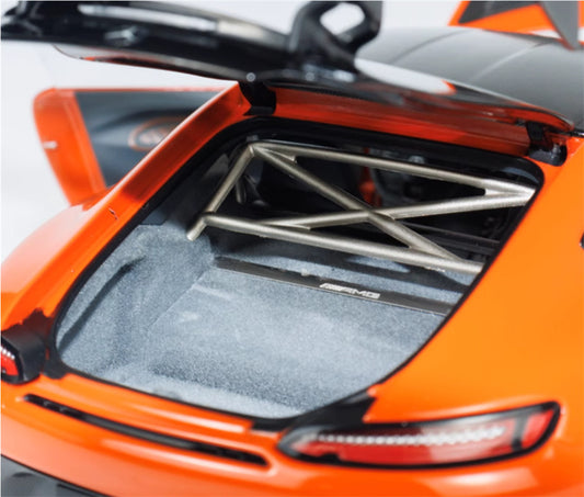 MINICHAMPS Mercedes AMG GT Black Series 2021 orange Limited Edition 400PCS ONLY 1:18 Car Pre-built Model view2