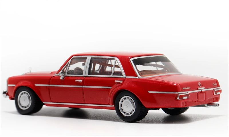 1:64 Mercedes Benz 300SEL W109 AMG Red BSC DIECAST Limited Edition 499pcs ONLY Model
