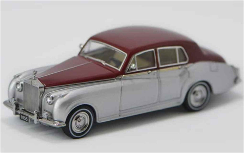 GFCC 1955 Rolls Royce Silver Cloud classic car Red Silver Double LHD 1:64 car Pre-built Model view4