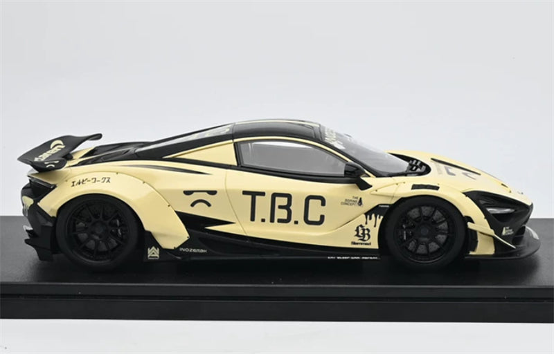 1:18 McLaren LB-Works 720S 2024 off-white GT Spirit  Resin Model