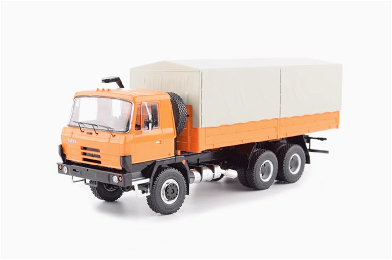 Premium ClassiXXs German Tatra 815 V26 Flatbed Truck With Tent 1981 Collector's Edition 1:43 Truck Pre-built Model