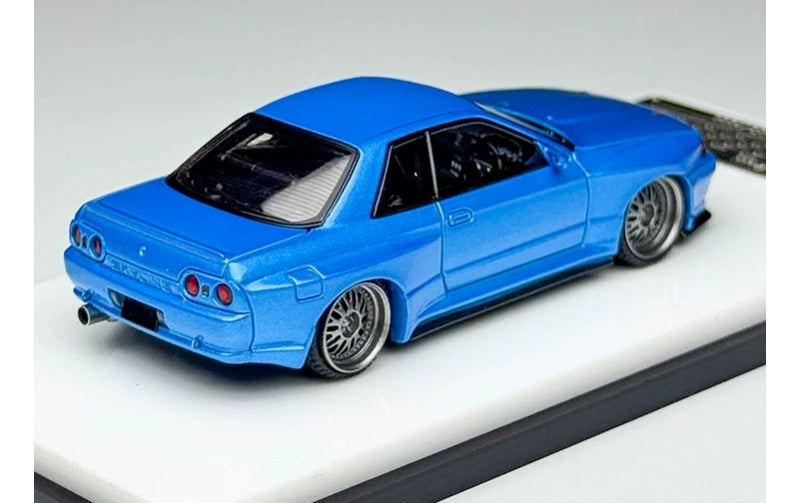 1:64 Nissan GTR-R32  Metal Blue Focal Horizon  Limited Edition 999PCS ONLY DIECAST Model