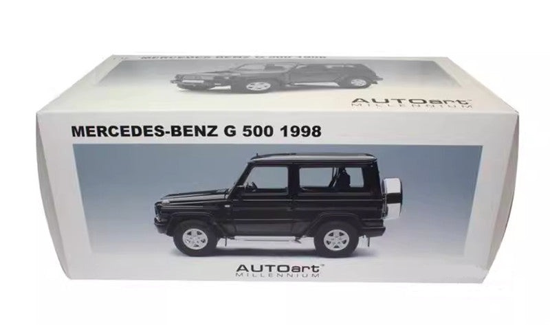 Autoart Mercedes Benz G 500 1998 black 1/18 DIECAST CAR