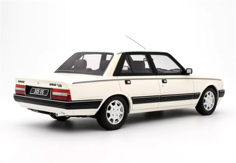1:18 PEUGEOT 505 V6 BLANC MEIJE 1989 White  OTTO Limited Edition 999PCS ONLY Resin Car Model