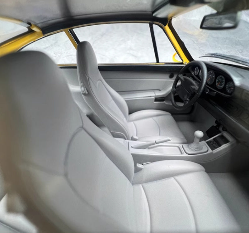 NOREV Porsche 911 993 Carrera Yellow 1:18 Car Pre-built Model view10