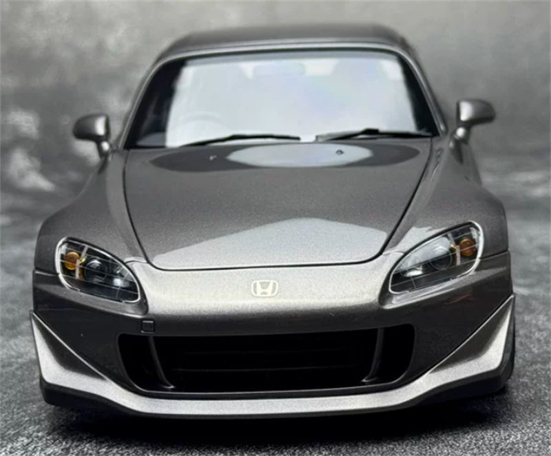 1:18 Honda S2000 TYPE S 2007 Metallic Moonstone Grey MOTORHELIX Limited Edition 499PCS ONLY DIECAST Model