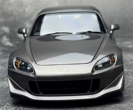 1:18 Honda S2000 TYPE S 2007 Metallic Moonstone Grey MOTORHELIX Limited Edition 499PCS ONLY DIECAST Model