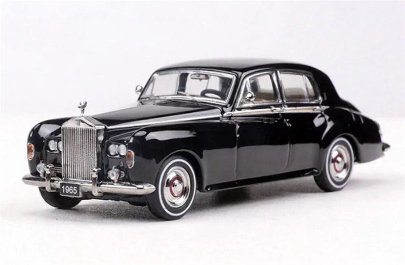 GFCC 1965 Rolls Royce Silver Cloud III classic car Black LHD 1:64 car Pre-built Model view1