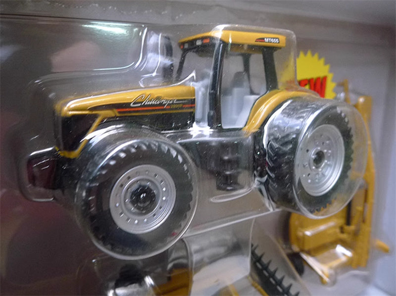 ERTL Challenger tractor trailer 3-Piece Set yellow 1:64 Truck Pre-built Model