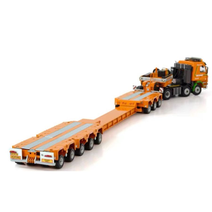WSI  SCANIA 3 SERIES INTER COMBI SCHEUERLE SET VAN DER VLIST GROOT AMMERS 1:50 DIECAST Truck