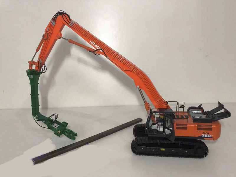 Hitachi  ZAXIS350-6 Piling machine Green 1/50 DIECAST Truck