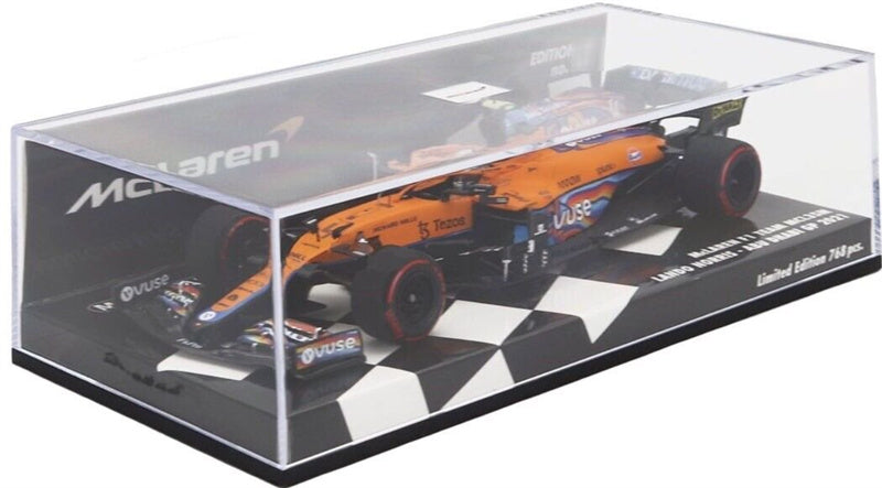 MINICHAMPS MCLAREN MCL35M ABU DHABI GP 2021 LTD 768PCS 1:43 Car Model view9