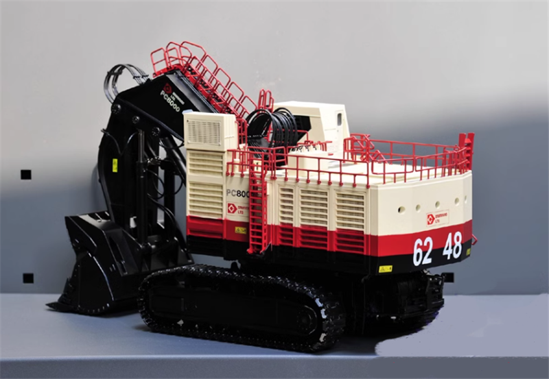 BYMO KOMATSU Excavator PC8000-6 Electric Shovel "Drummond " 1:50 Truck Pre-a Model
