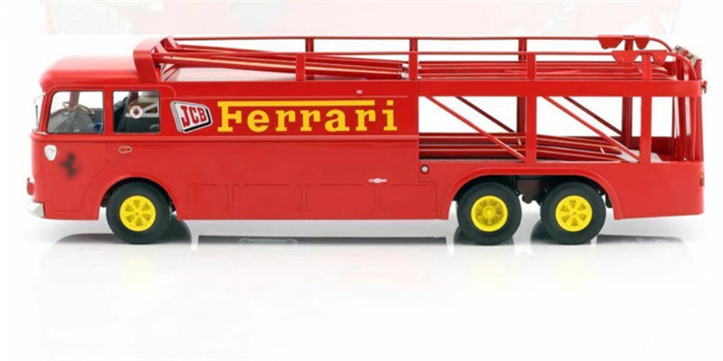 NOREV Fiat Bartoletti 306/2 Ferrari JCB racing transport vehicle 1:18 DIECAST Truck Lorry