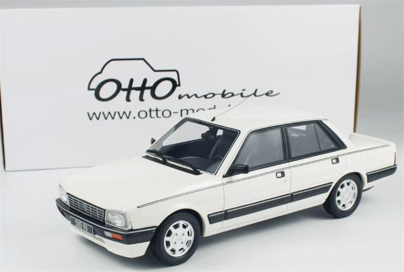 1:18 PEUGEOT 505 V6 BLANC MEIJE 1989 White  OTTO Limited Edition 999PCS ONLY Resin Car Model