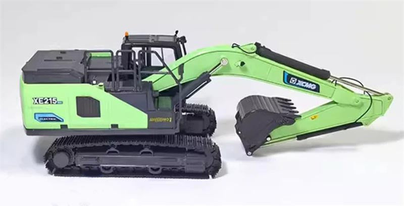 1:35   XE215EV XCMG  Green Diecast Model