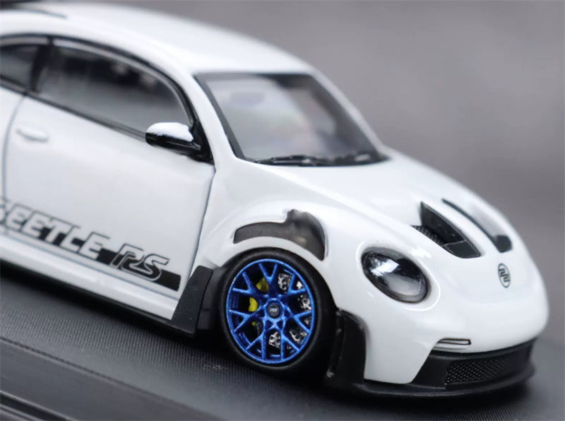 1:64 Porsche 911 992 GT3 white Beetle RS TimeMicro x PSC DESIGN Limited Edition DIECAST Civil Car Model