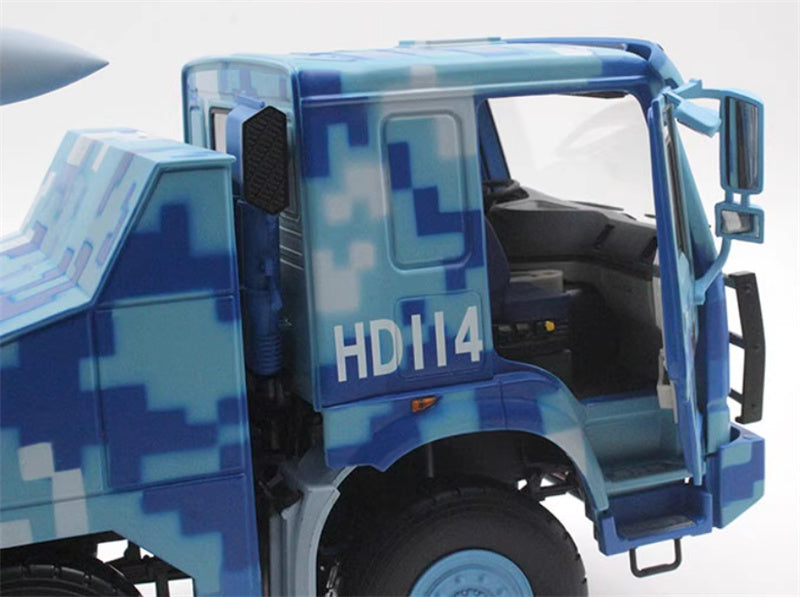 Sinotruk Howo Hongqi 16 Anti Ship Missile Launch Parade Vehicle 70th anniversary Digital Camo 1:24 Tank Pre-built Model view3
