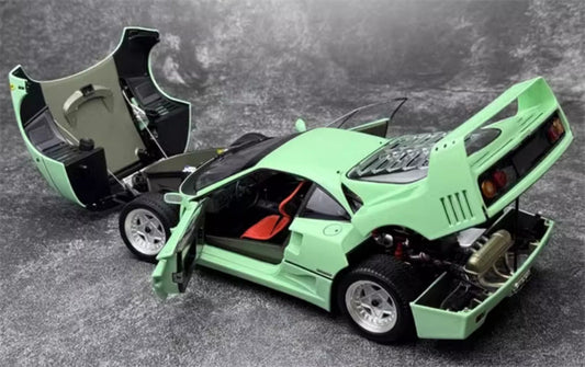 KYOSHO  Ferrari F40 LM Mint Green 1:18 Car Pre-a Model