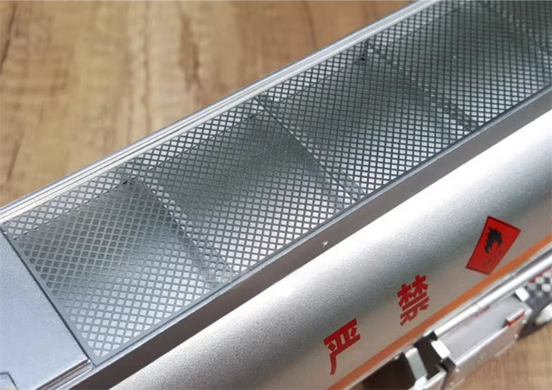Mangao tanker semi Trailer silver 1:36 Truck Pre-built Model