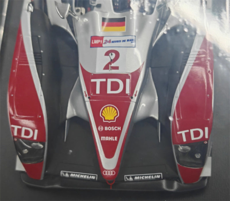 1:18 Audi R10 TDI lmp1 2008 Spark Le Mans Resin Car Model view6
