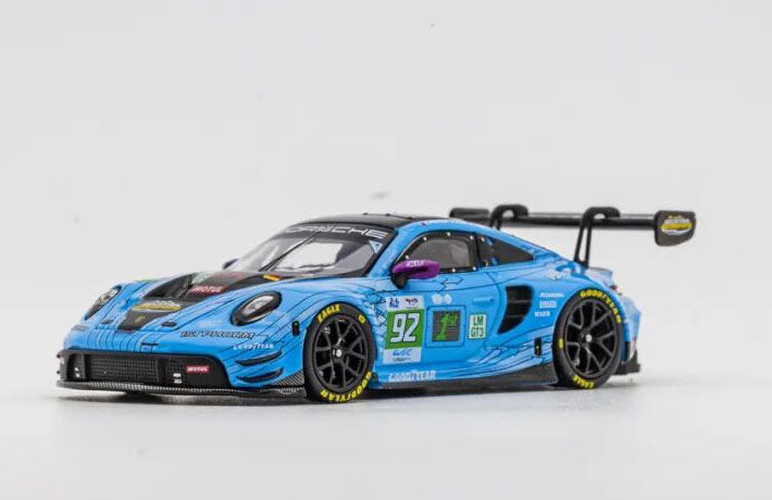 Trends Hobby TH 1:64 Porsche 911 GT3 R Le mans 2025 LMGT3  Winner #92 Diecast Model