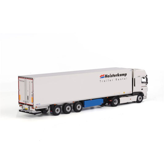 WSI DAF XF SSC 4x2 REEFERTRAILER Heisterkamp 1:50 Truck Pre-built Model