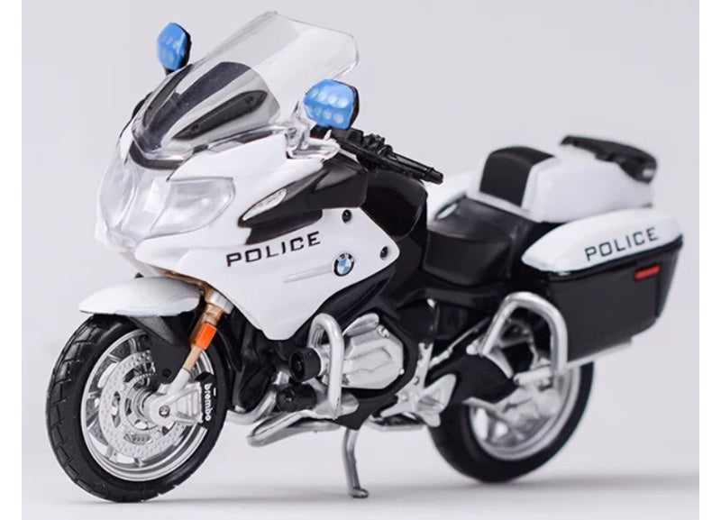 1:18 BMW R1200RT    Maisto Standard Edition Diecast Police Motorcycle Model