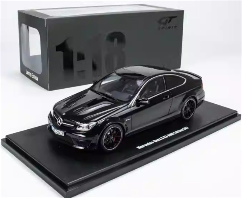 1:18 Mercedes Benz C63 AMG Edition 507  Black  GT SPIRIT Limited Edition 888PCS ONLY Resin Car Model