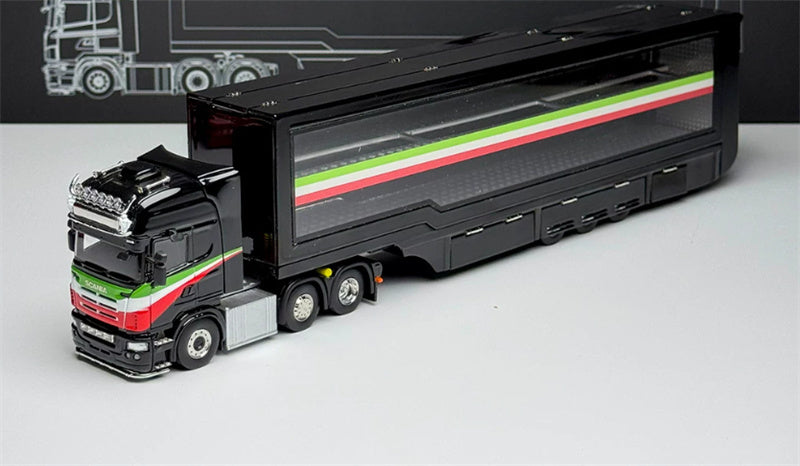 1:64 Scania S370 Pagani Coating Black Henson & Heaven DIECAST Model