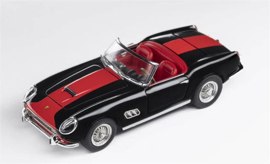 GFCC 1960 SWB Ferrari 250GT California Convertible Red Black Limited Edition 499PCS ONLY LHD 1:64 car Pre-built Model view1