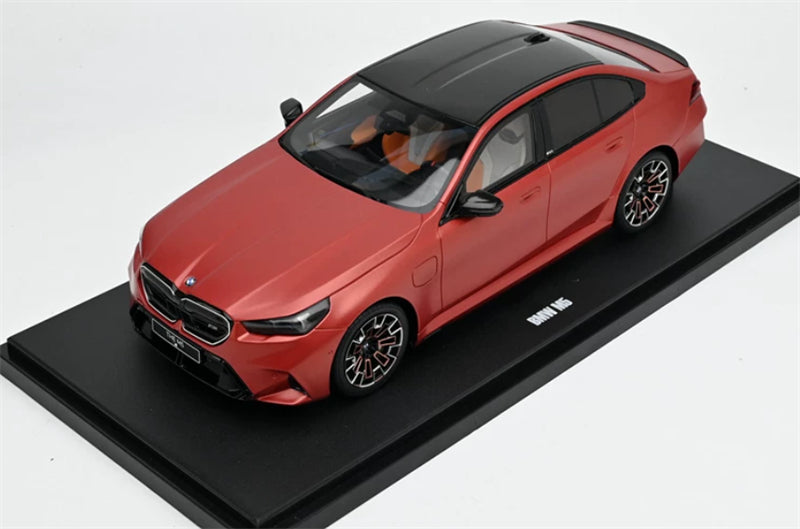 1:18 BMW M5 2025 red GT Spirit Limited Edition Resin Model