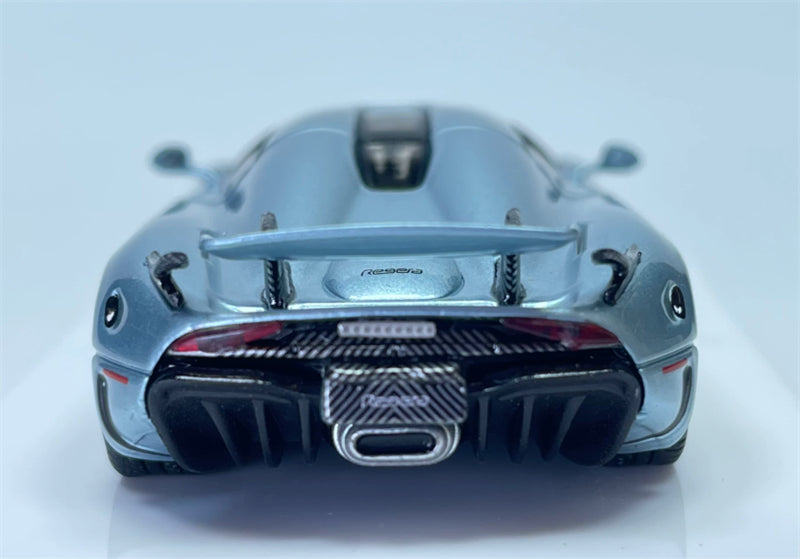 1:64 Koenigsegg Regera Glacier Blue SC ART DIECAST Civil Car Model