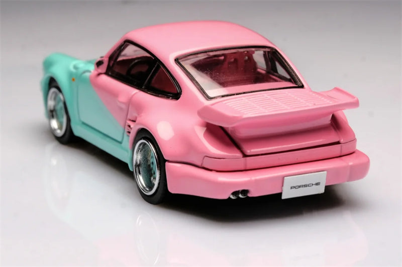 1:64 Porsche 911 930 Turbo Pink and Green Mortal DIECAST Limited Edition 399pcs ONLY Model
