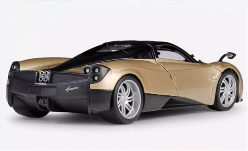 1:24 Pagani Huayra Supercar  Golden  WELLY  DIECAST Car Model