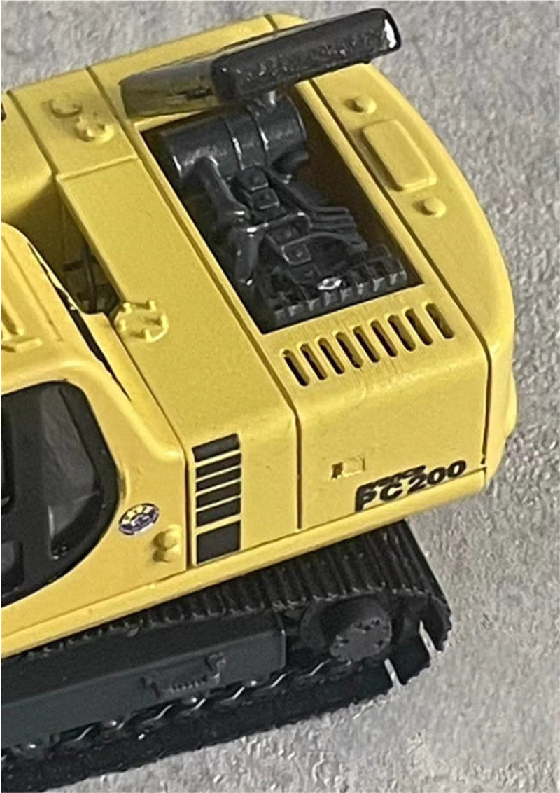 KOMATSU PC200-6 Hydraulic Excavator Classic Collection Edition 1:50 Truck Pre-built Model