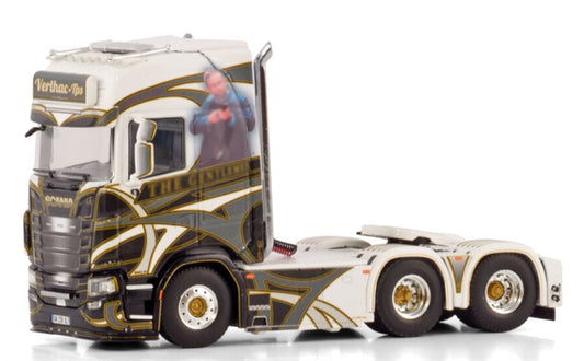 WSI SCANIA S HIGHLINE CS20H 6X2 TAG AXLE Verlhac 1:50 Truck Pre-built Model