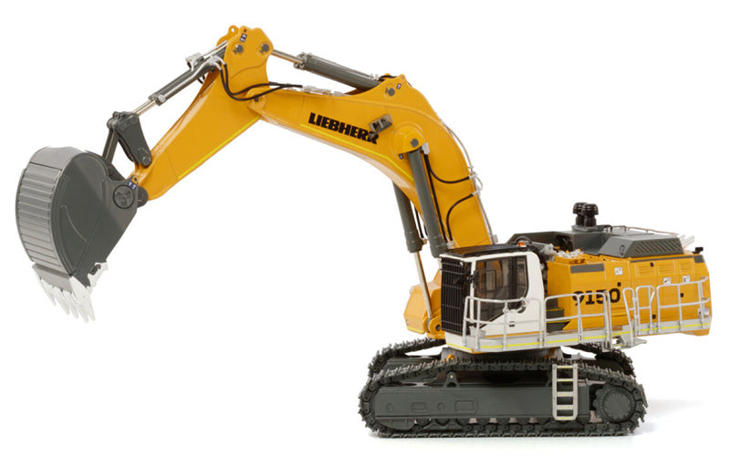 WSI LIEBHERR R9150 YELLOW 2023 Premium Line 1:50 Model