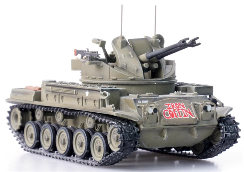 PANZERKAMPF M42 Duster-US Army Vietnam IRON COFFIN 1:72 Tank Pre-built Model