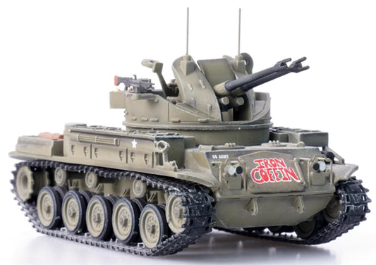 PANZERKAMPF M42 Duster-US Army Vietnam IRON COFFIN 1:72 Tank Pre-built Model