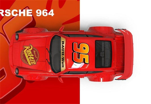1:64 Porsche 964 RWB Red Cool Car DIECAST Limited Edition 500pcs ONLY Model