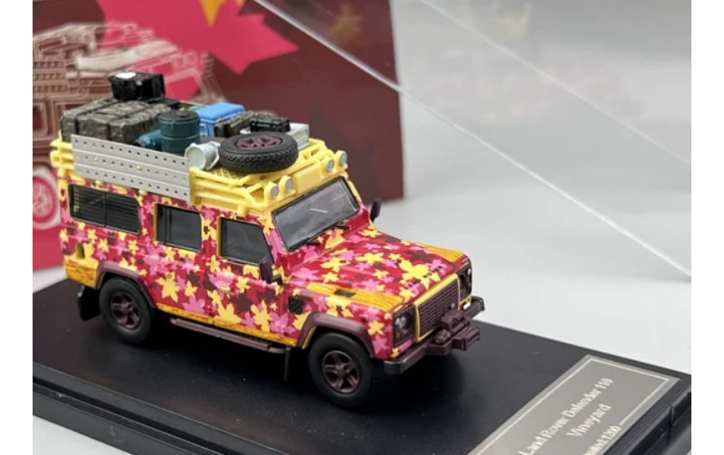 1:64 Land Rover Defender 110   Master x Somodel Grapevine Edition with Accessories Limited Edition 1200PCS ONLY DIECAST Model