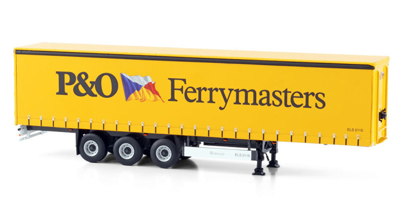 WSI CURTAINSIDE TRAILER - 3 AXLE Premium Line 1:50 Truck Pre-built Model