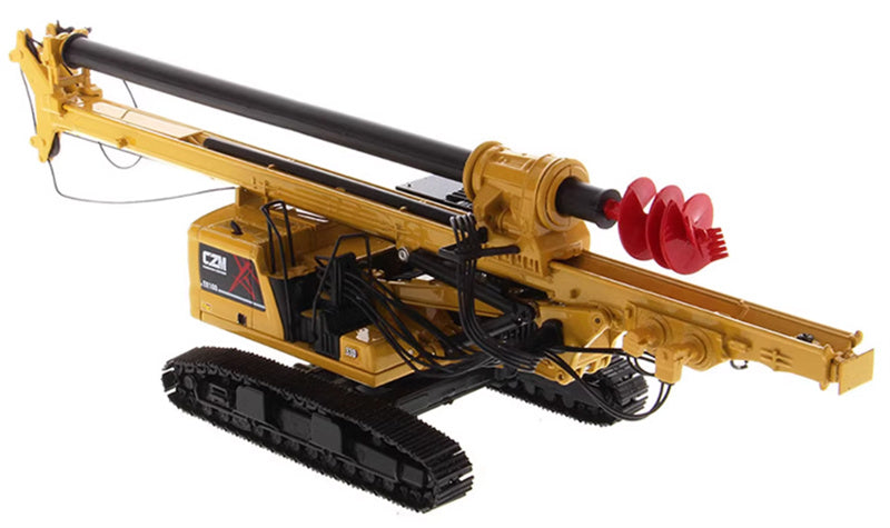 CATERPILLAR CZM  EK160 Cylinder Crowd Drilling Rig 1:50 Truck Pre-assembled Model Display