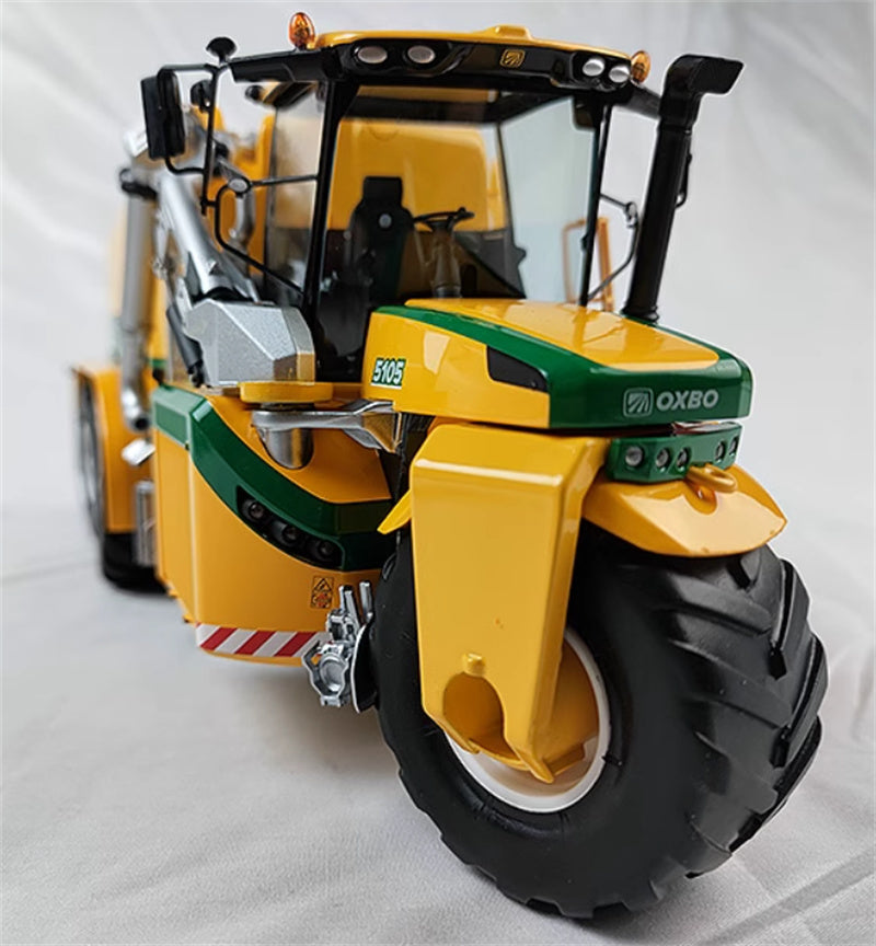 TEKNO Ploeger Oxbo 5105 LNMS tractor fertilizer applicator water tanker Yellow 1:32 Truck Pre-built Model