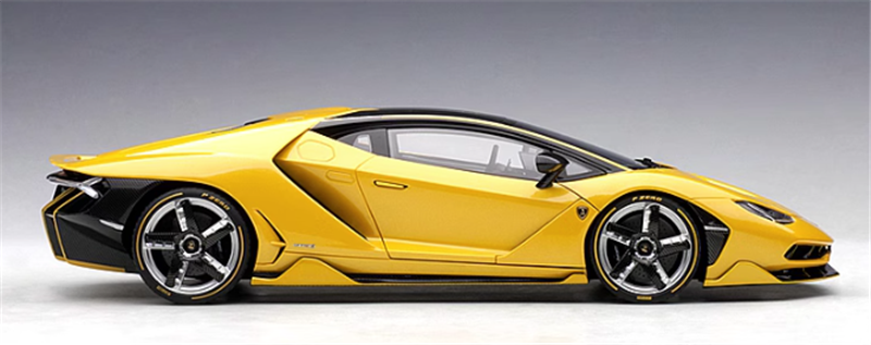 AUTOART Lamborghini Centenario yellow 1/18car Pre-a Model