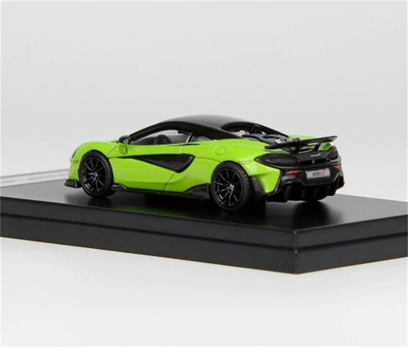 LCD-MODELS McLaren 600LT Green Super Car 1:64 car Pre-built Model view5