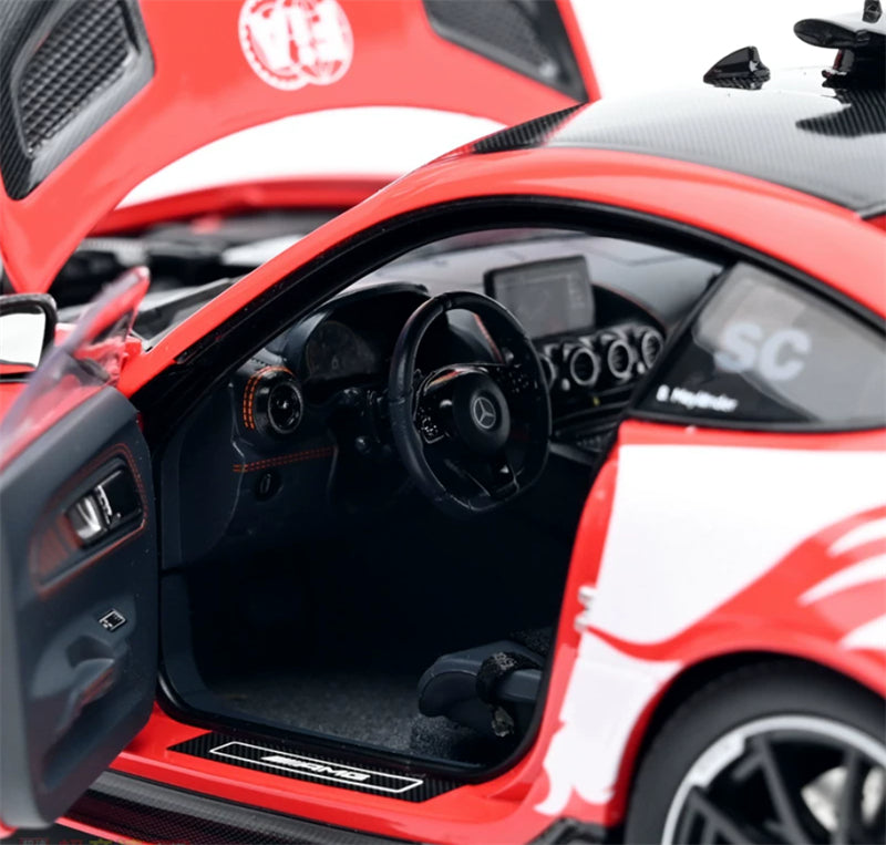 1:18 Mercedes-Benz AMG GT BLACK SERIES 2025 Red - Chinese Grand Prix MINICHAMPS  DIECAST Model