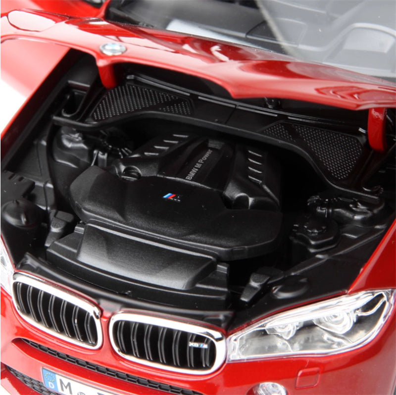 NOREV BMW X6M Metal Red 2015 1:18 Car Pre-built Model view8
