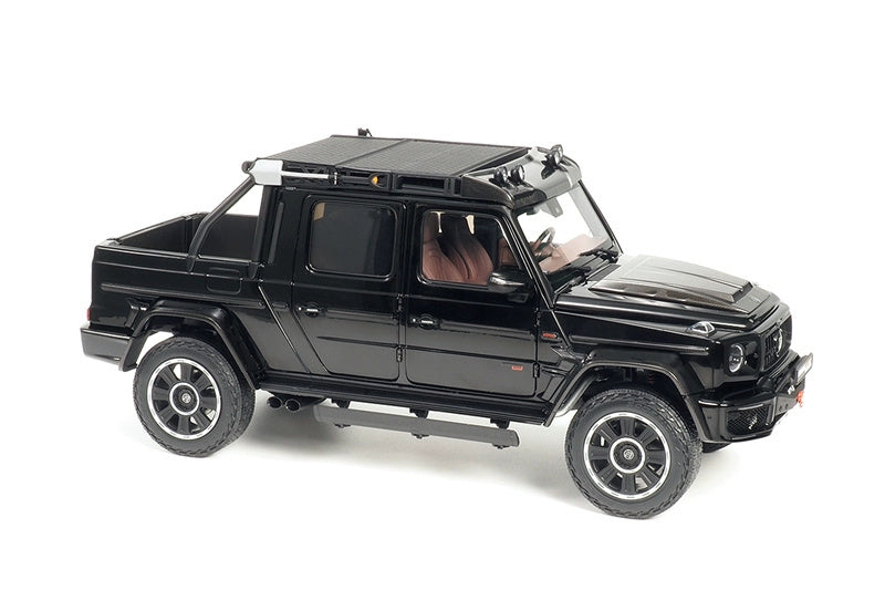 Almost Real Brabus G800XLP Pickup Adventure Edition 2020 Carbon Black 1:18 DIECAST car